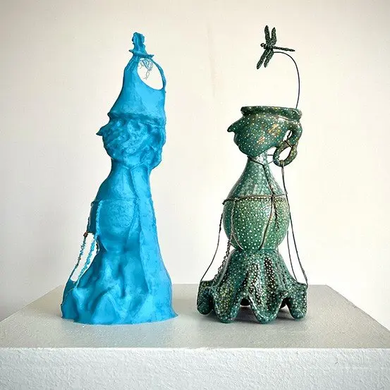 DRAGONFLY MANTEL PAIR $750.00