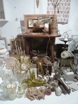Colour collection of studio objects