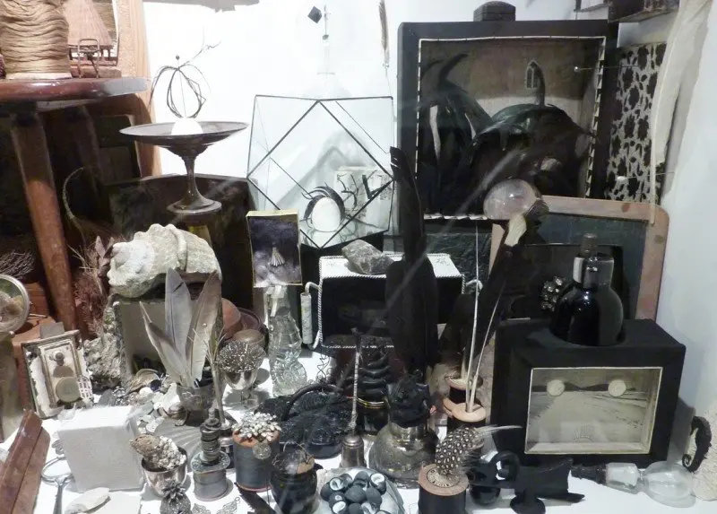 Colour collection of studio objects